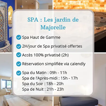Διαμέρισμα L'andalouse - Privatif - Jacuzzi Hammam Sauna *